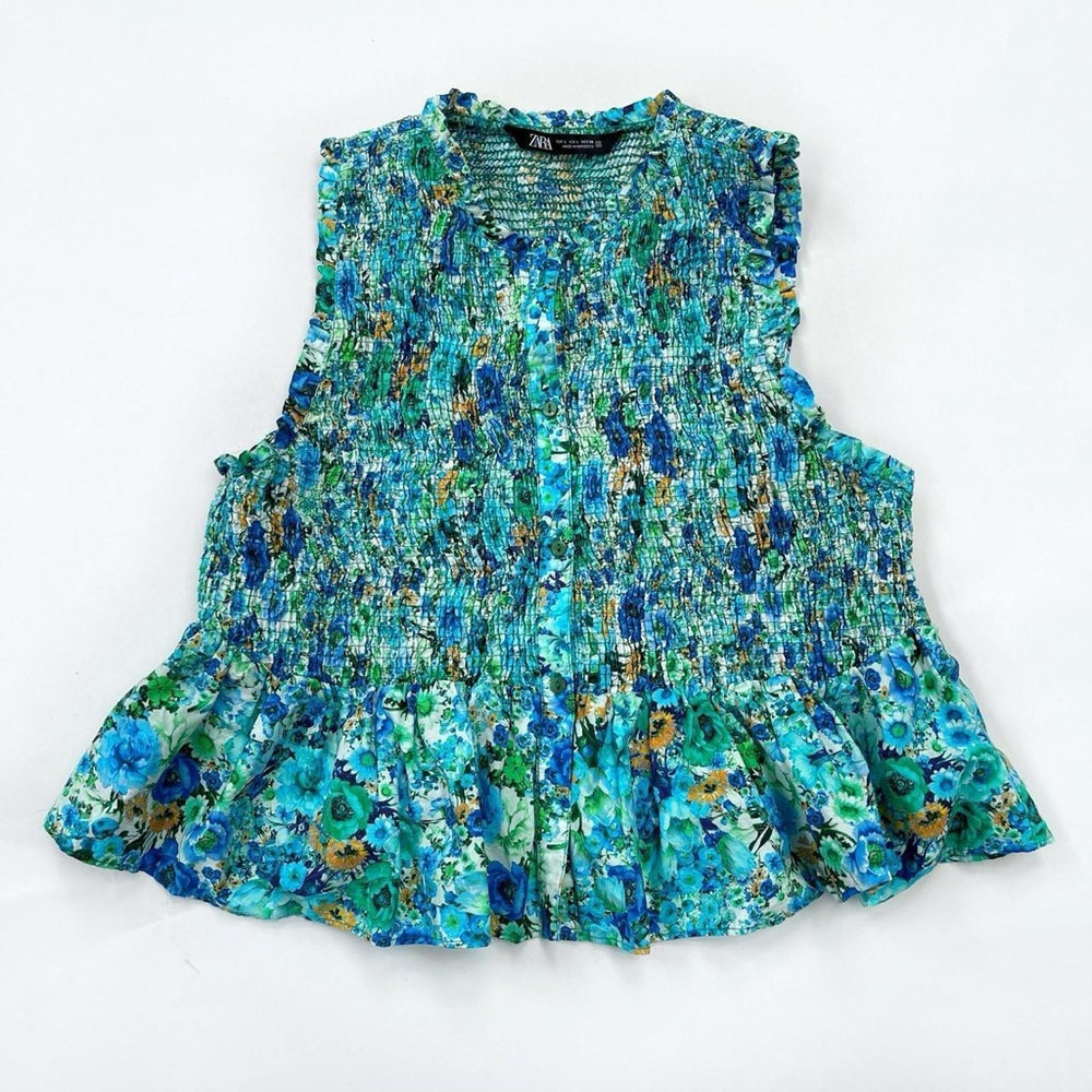 Zara Floral Peplum